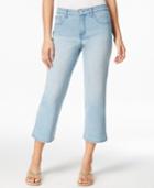 Style & Co. Rhinestone Jazz Wash Cropped Jeans, Only At Macy's