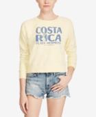 Denim & Supply Ralph Lauren Cotton Costa Rica Graphic Sweatshirt