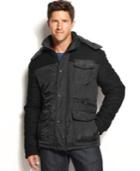 Hawke & Co. Outfitter Black Label Jacket, Hartford Mixed Media Quilted Jacket