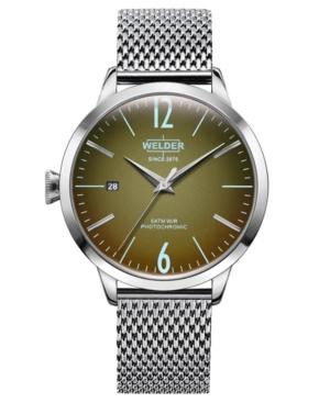Welder Women's Stainless Steel Mesh Bracelet Watch 38mm