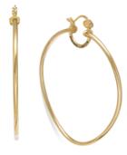 Simone I Smith Precious Fruit Hoop Earrings In 18k Gold Over Sterling Silver