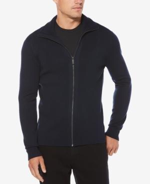 Perry Ellis Men's Full-zip Sweater