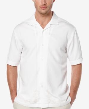 Cubavera Men's Embroidered Short-sleeve Shirt