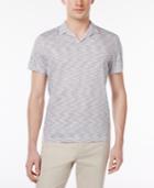 Alfani Men's Striped Cotton Polo, Only At Macy's