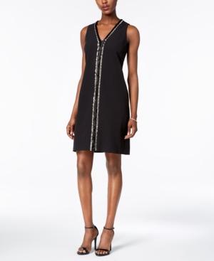 Donna Ricco Embellished Sheath Dress