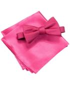 Alfani Men's Foster Solid Bow Tie & Pocket Square Set, Only At Macy's