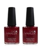 Creative Nail Design Vinylux Red Baroness Nail Polish Duo (two Items), 0.5-oz, From Purebeauty Salon & Spa