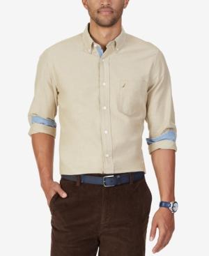 Nautica Men's Oxford Long-sleeve Shirt