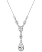 Danori Silver-tone Crystal Lariat Necklace, Only At Macy's
