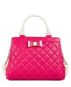 Betsey Johnson Quilted Satchel