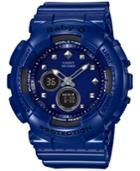 Baby-g Women's Analog-digital Blue Resin Strap Watch 43x46mm Ba125-2a