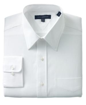 Tommy Hilfiger Dress Shirt, White Pinpoint