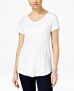 Style & Co. V-neck Tee