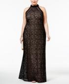 Nightway Plus Size Lace Gown