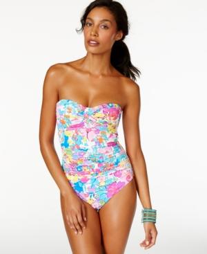 Anne Cole Floral-print One-piece Swimsuit Women's Swimsuit