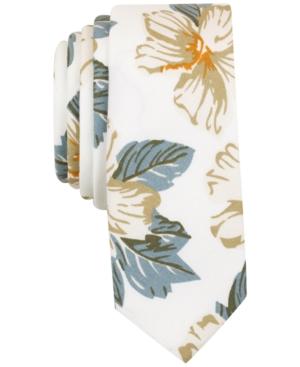 Original Penguin Men's Carvadine Floral Skinny Tie