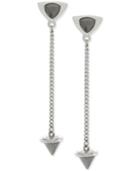 Bcbgeneration Silver-tone Pointed Linear Earrings