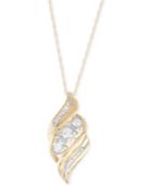 Diamond Pendant Necklace (1/5 Ct. T.w.) In 10k Gold