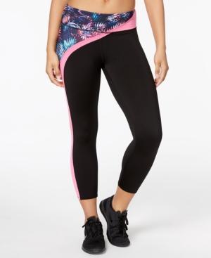Jessica Simpson The Warm Up Asymmetrical-print Leggings