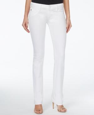 Hudson Jeans Signature Bootcut White Wash Jeans