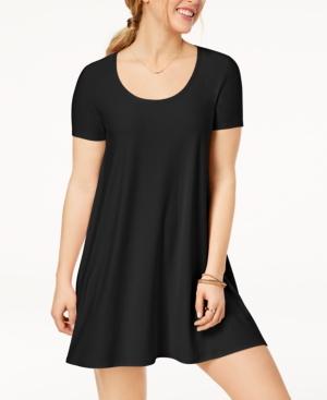 Planet Gold Juniors' Trapeze T-shirt Dress