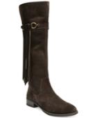 Inc International Concepts Women's Fayer Wide Calf Fringe Boots, Only At Macy's Women's Shoes
