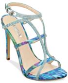Guess Women's Adalee Rhinestone Dress Sandals Women's Shoes