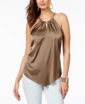 Thalia Sodi Chain-neck Halter Top, Created For Macy's