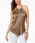 Thalia Sodi Chain-neck Halter Top, Created For Macy's