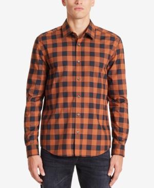 Boss Men's Regular/classic-fit Buffalo Check Cotton Shirt