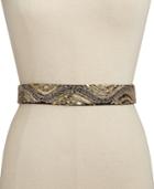 Inc International Concepts Sequin Beaded Stretch Belt, Created For Macy's