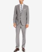 Boss Men's Regular/classic-fit Super 120 Virgin Wool Suit