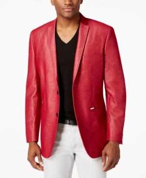 Inc International Concepts Apollo Red Two-button Blazer, Only At Macy's