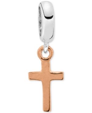 Sutton By Rhona Sutton Two-tone Cross Charm