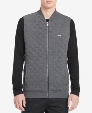 Calvin Klein Men's Quilted Full-zip Vest
