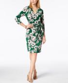 Inc International Concepts Floral-print Wrap Dress, Created For Macy's