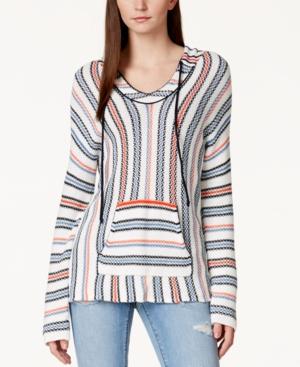 Two By Vince Camuto Printed Pullover Hooded Top
