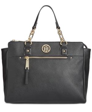 Tommy Hilfiger Charming Tommy Textured Medium Satchel