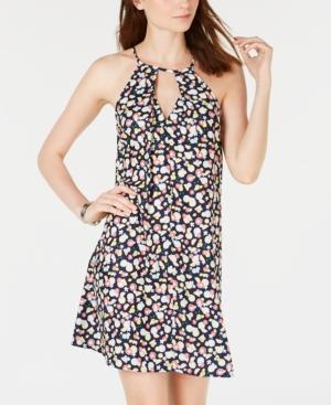 Be Bop Juniors' Floral Keyhole Shift Dress