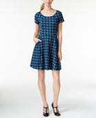 Maison Jules Floral-print Fit & Flare Dress, Only At Macy's