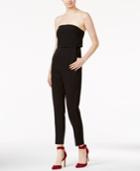 Kensie Strapless Straight-leg Jumpsuit