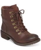 Lucky Brand Women's Daxxter Lace-up Boots Women's Shoes