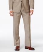 Tommy Hilfiger Tan Sharkskin Slim-fit Pant