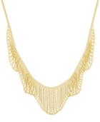Multi-beaded Statement Necklace In 14k Gold