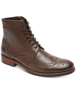 Rockport Men's Wyat Wingtip Boots Men's Shoes