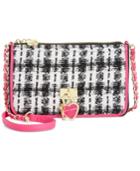Betsey Johnson Flap Compartment Crossbody, Only At Macy's