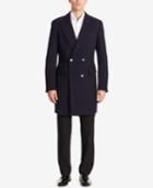 Boss Men's Twill Double-breasted Overcoat
