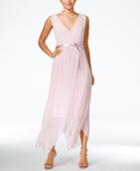 In Awe Of You By Awesomeness Tv Juniors' Pleated Handkerchief-hem Dress