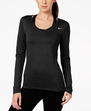 Nike V-neck Legend Long-sleeve T-shirt