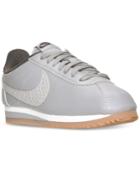 Nike Women's Cortez Leather Lux Casual Sneakers From Finish Line